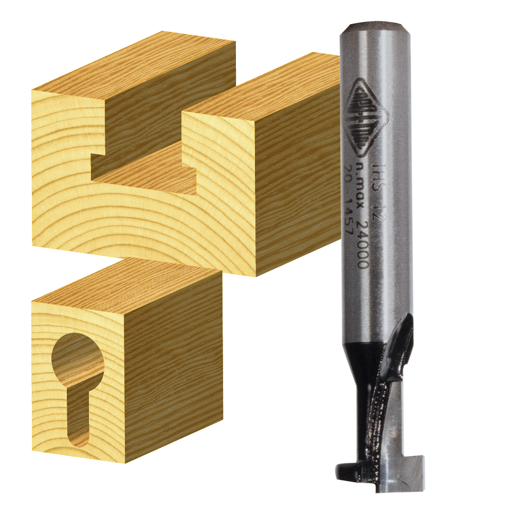 Single Flute Hook Slot Bit Carbide Tipped